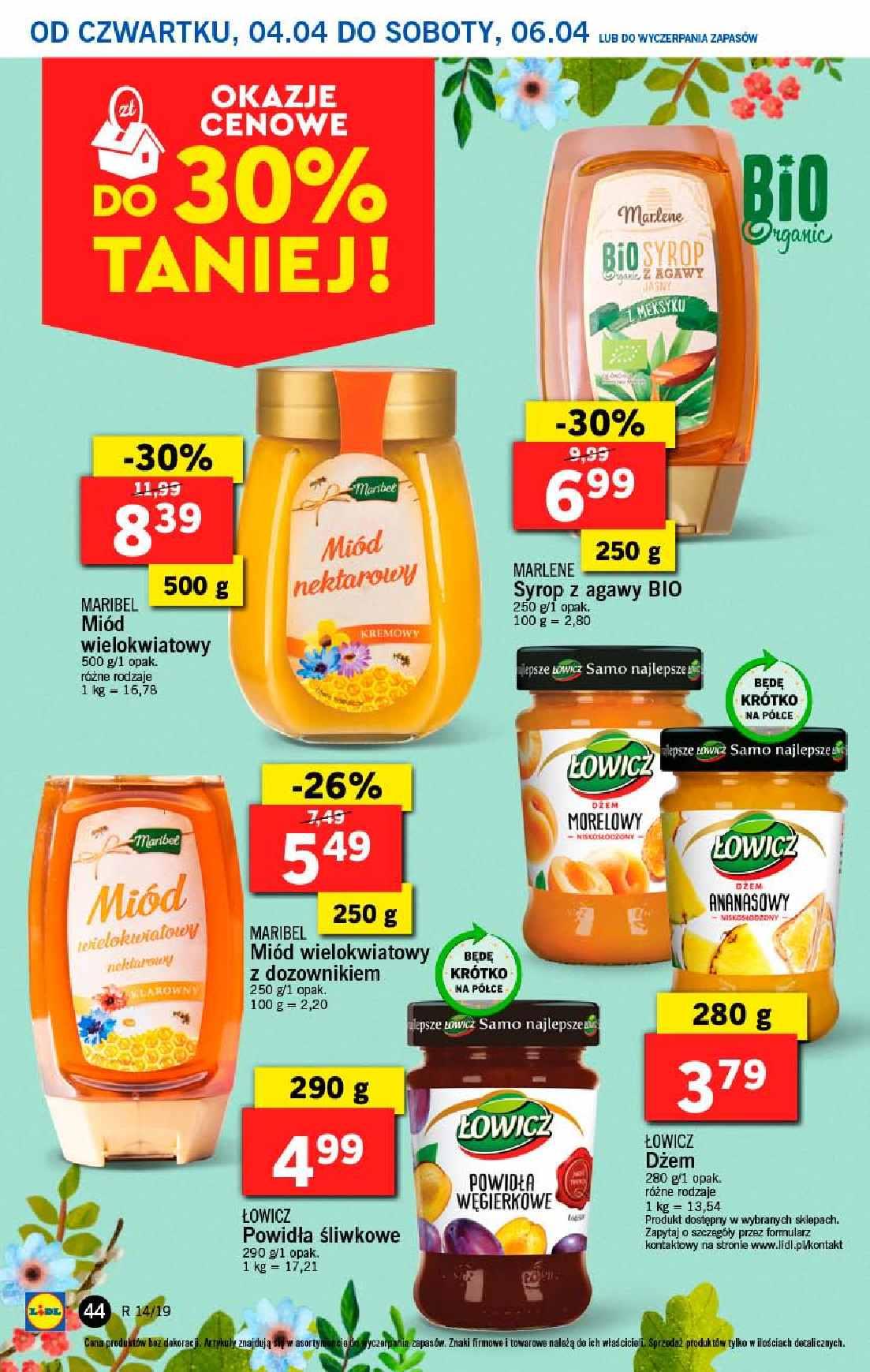 Gazetka promocyjna Lidl do 06/04/2019 str.44