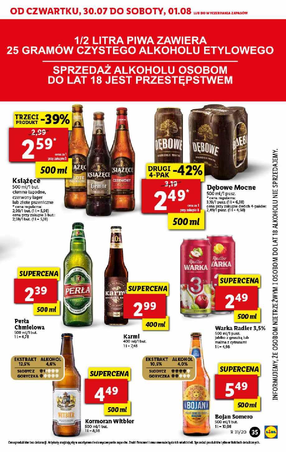 Gazetka promocyjna Lidl do 01/08/2020 str.35