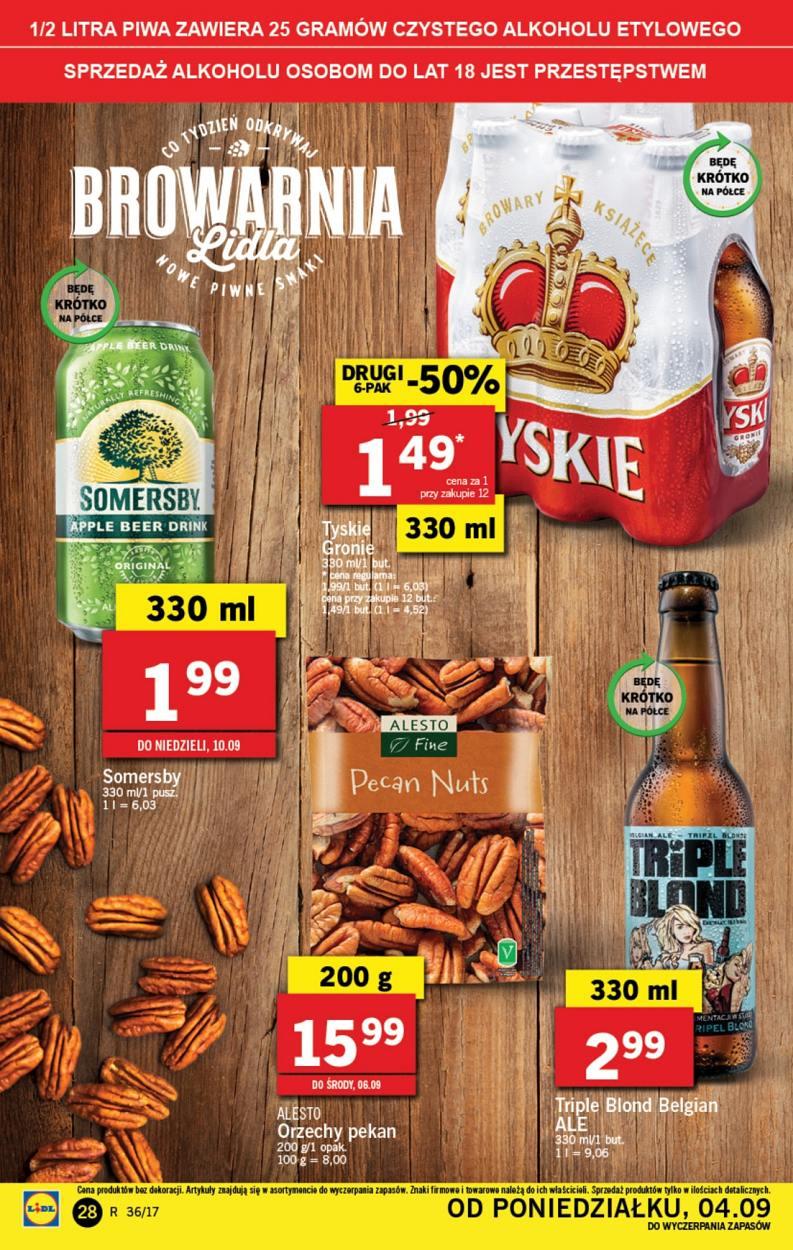 Gazetka promocyjna Lidl do 06/09/2017 str.28