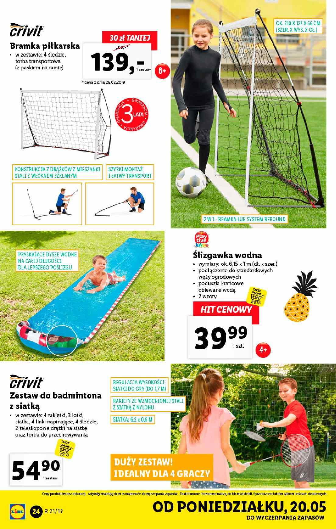 Gazetka promocyjna Lidl do 26/05/2019 str.24