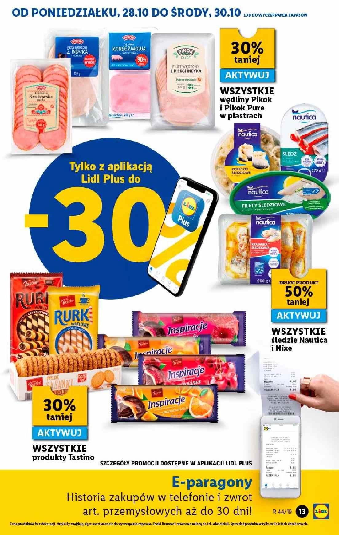 Gazetka promocyjna Lidl do 30/10/2019 str.13