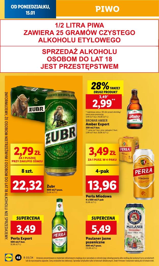 Gazetka promocyjna Lidl do 17/01/2024 str.48