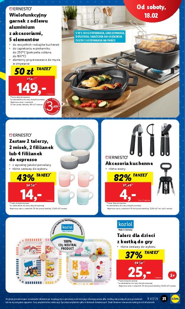 Gazetka promocyjna Lidl do 18/02/2023 str.31