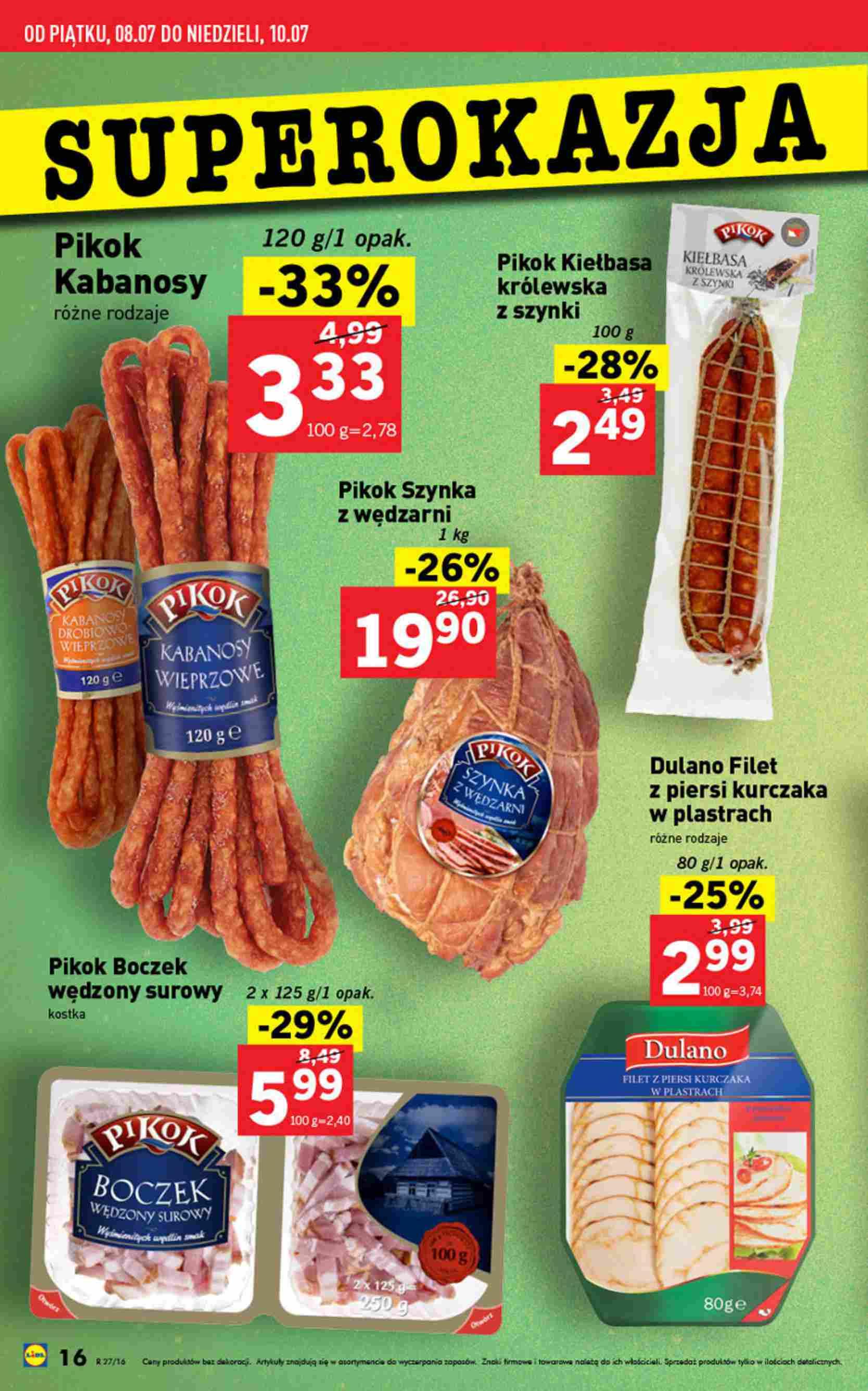 Gazetka promocyjna Lidl do 10/07/2016 str.16