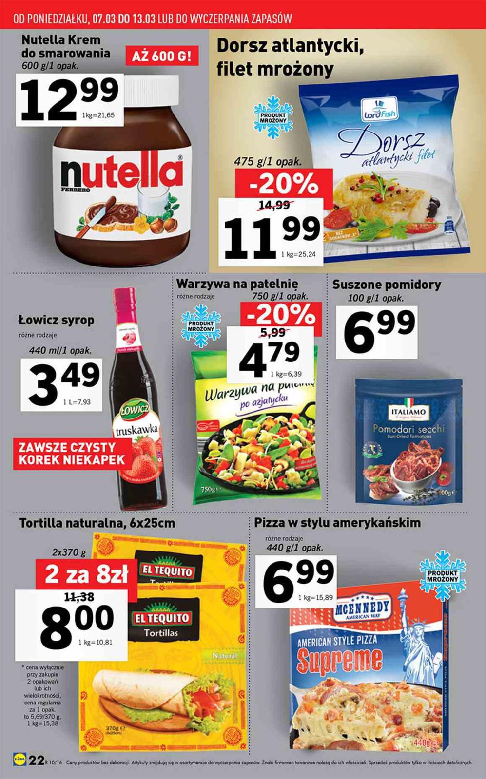 Gazetka promocyjna Lidl do 13/03/2016 str.22