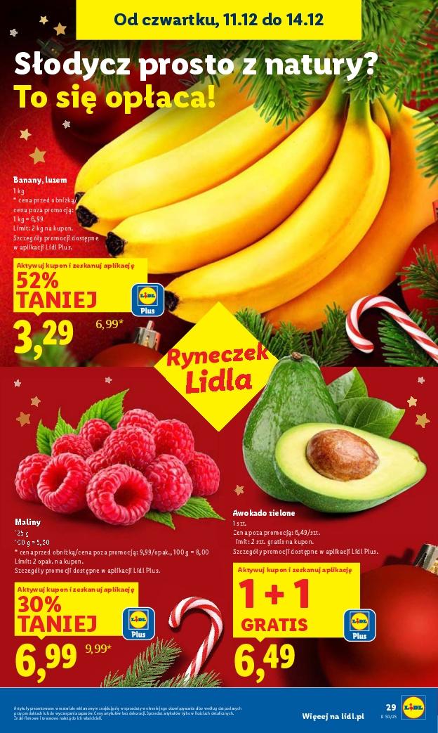 Gazetka promocyjna Lidl do 14/12/2025 str.29