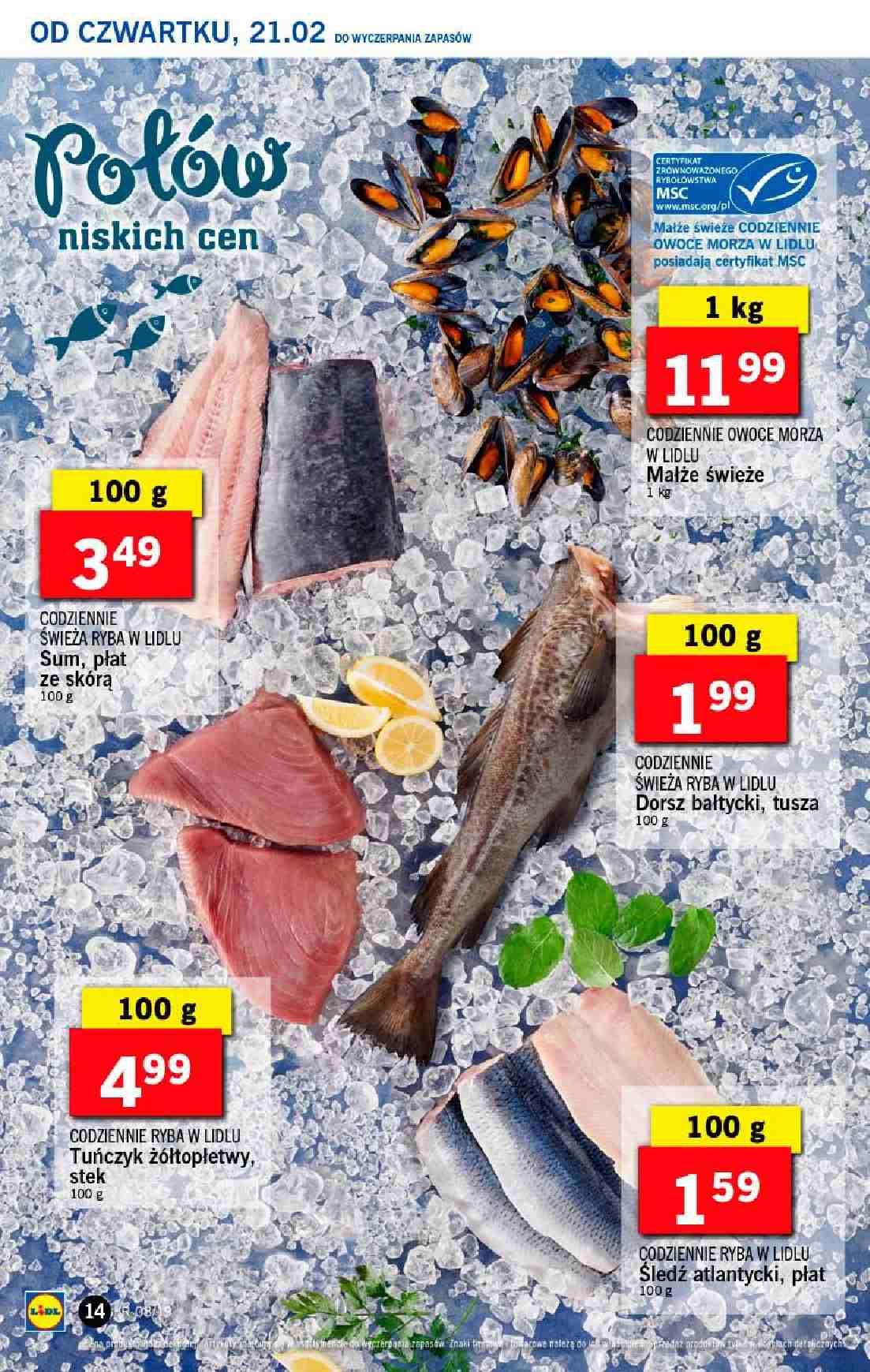 Gazetka promocyjna Lidl do 24/02/2019 str.14