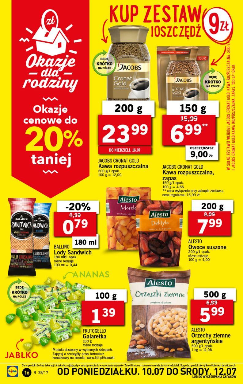 Gazetka promocyjna Lidl do 12/07/2017 str.16