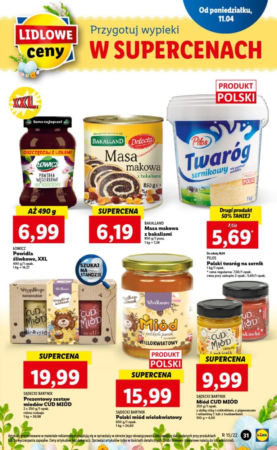 Gazetka promocyjna Lidl do 13/04/2022 str.31