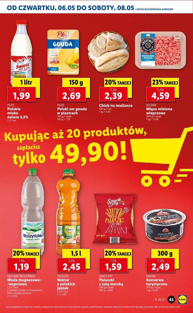 Gazetka promocyjna Lidl do 08/05/2021 str.43