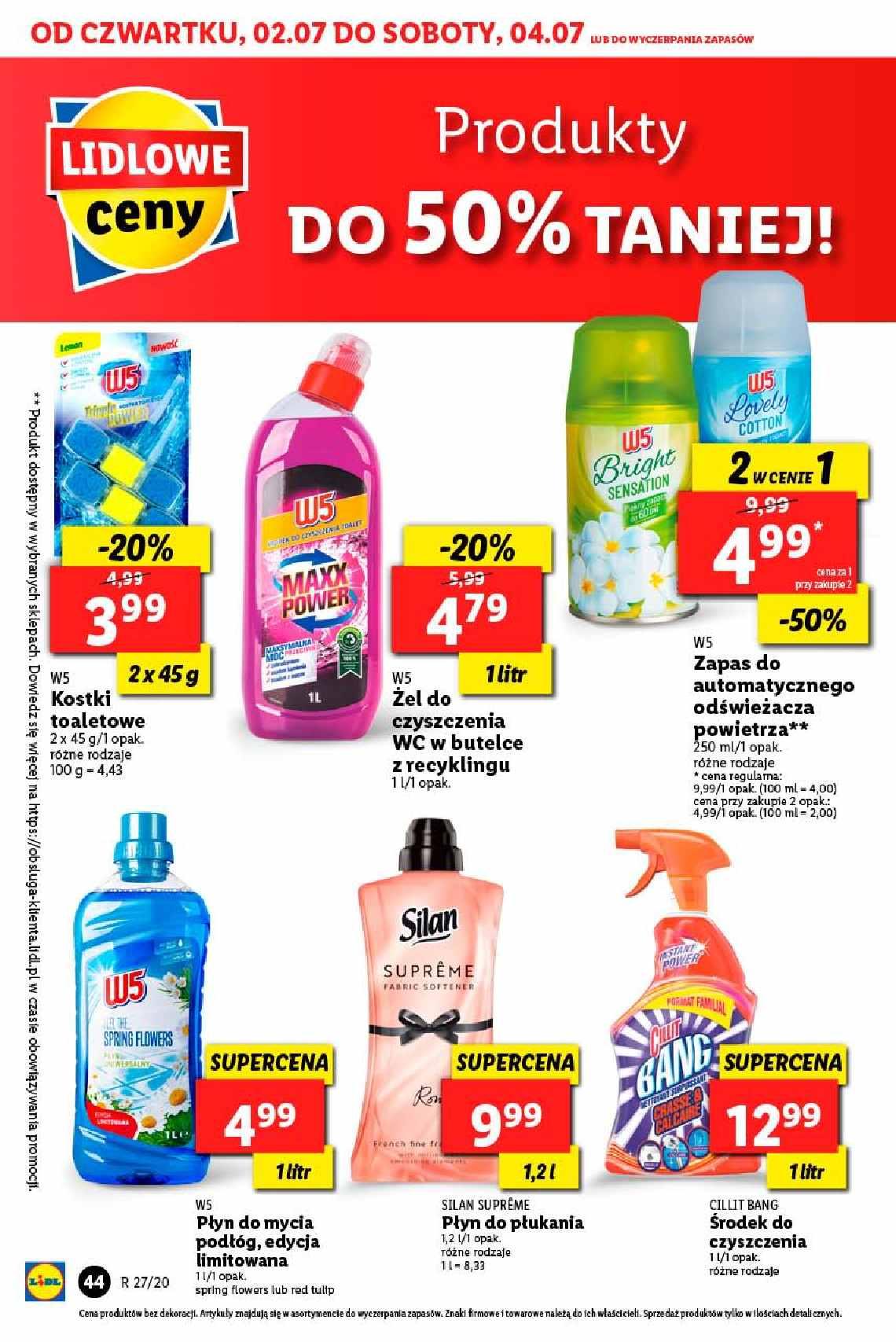 Gazetka promocyjna Lidl do 04/07/2020 str.44