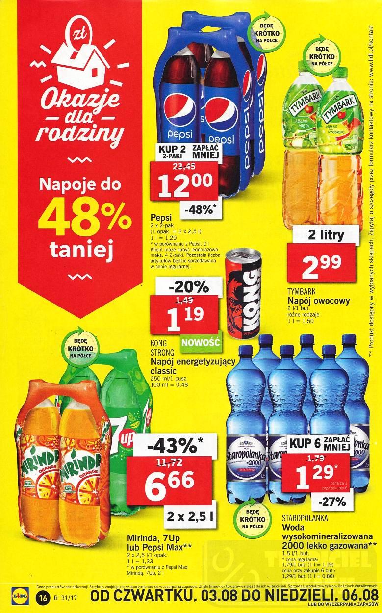 Gazetka promocyjna Lidl do 06/08/2017 str.16