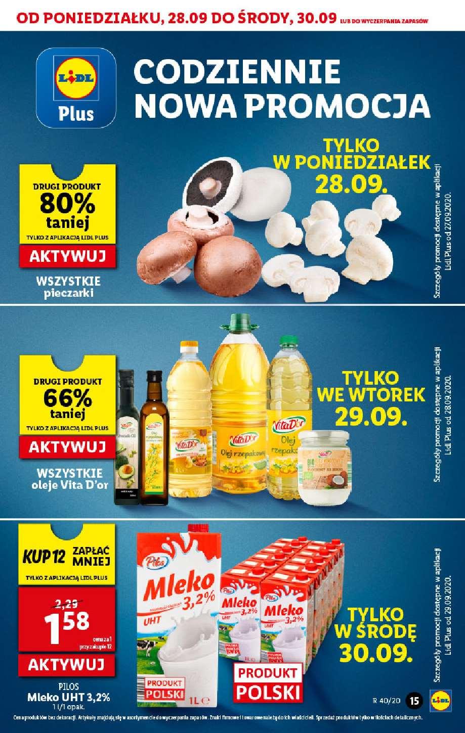 Gazetka promocyjna Lidl do 30/09/2020 str.15