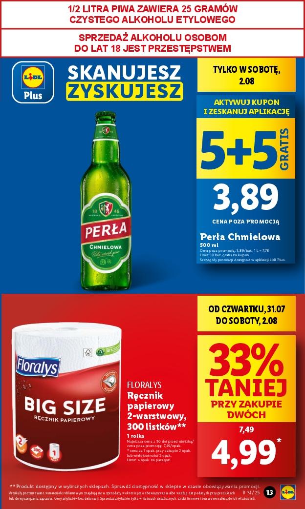 Gazetka promocyjna Lidl do 02/08/2025 str.13