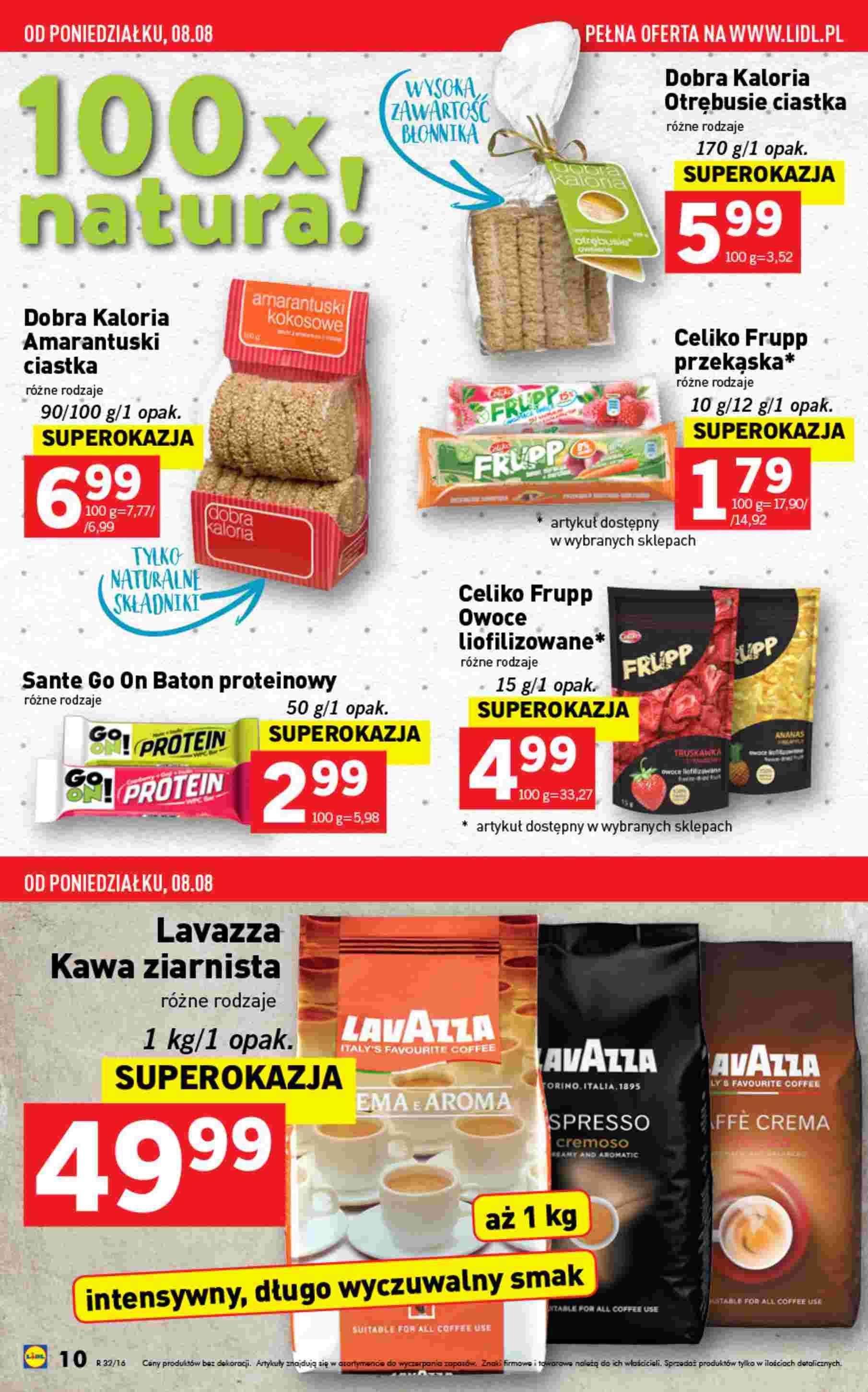 Gazetka promocyjna Lidl do 14/08/2016 str.10