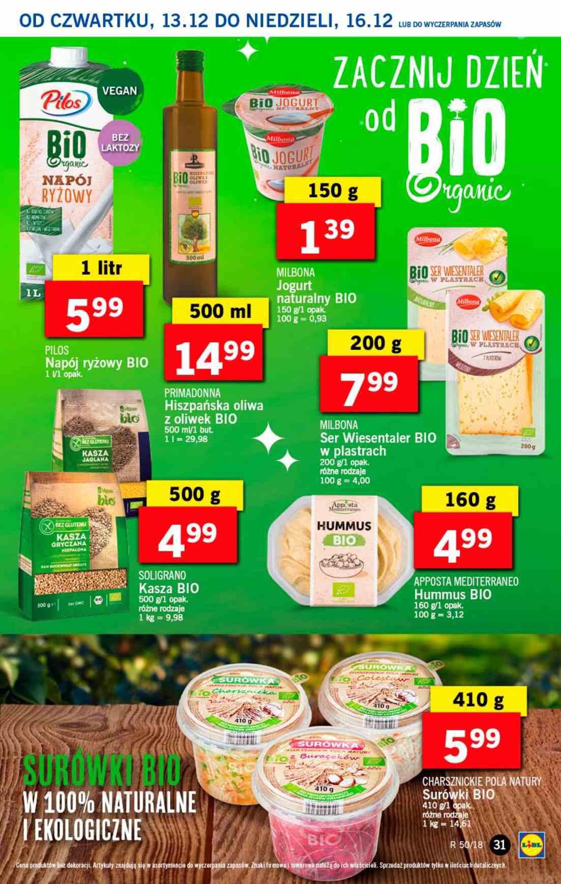 Gazetka promocyjna Lidl do 16/12/2018 str.31