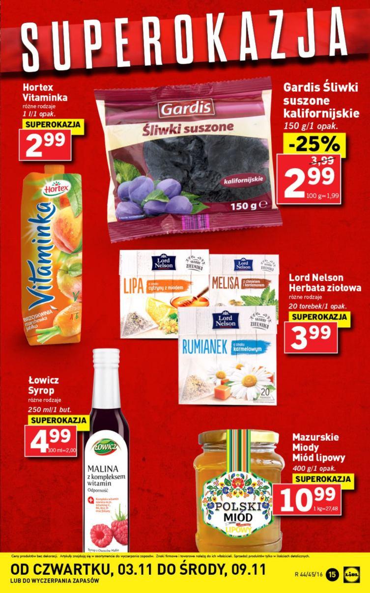 Gazetka promocyjna Lidl do 09/11/2016 str.15