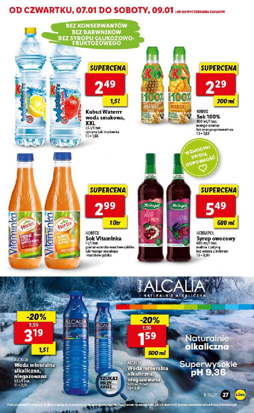 Gazetka promocyjna Lidl do 09/01/2021 str.27