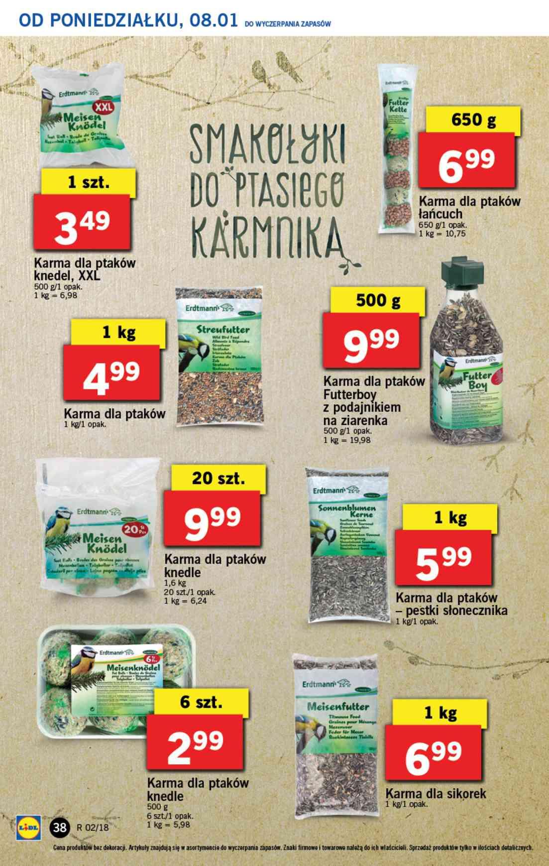 Gazetka promocyjna Lidl do 10/01/2018 str.38