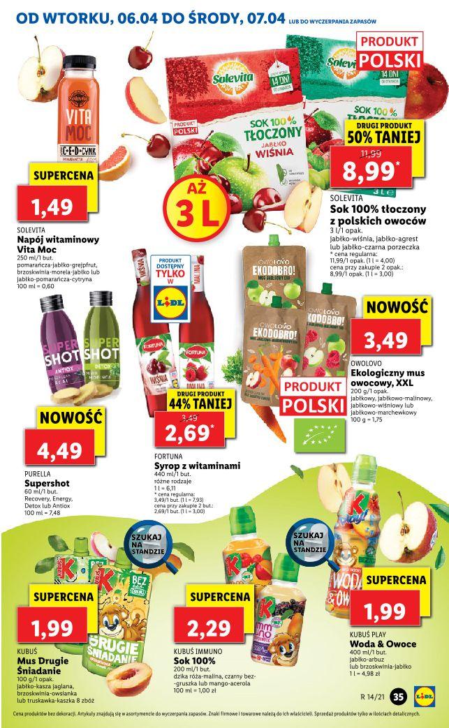 Gazetka promocyjna Lidl do 07/04/2021 str.35