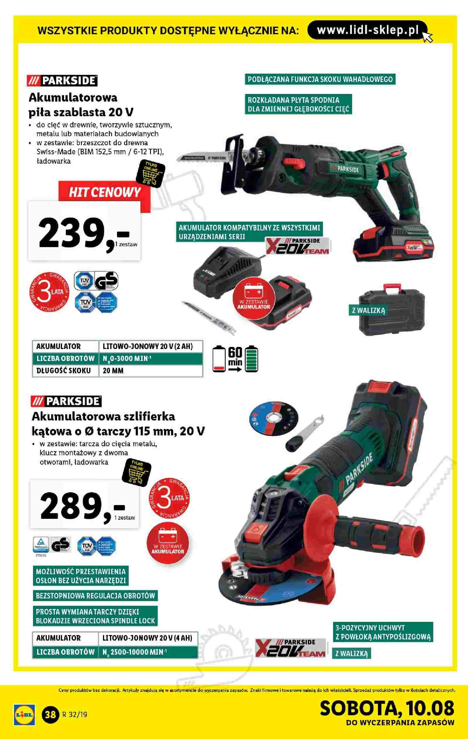 Gazetka promocyjna Lidl do 10/08/2019 str.38