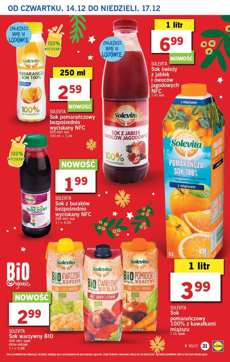 Gazetka promocyjna Lidl do 17/12/2017 str.31