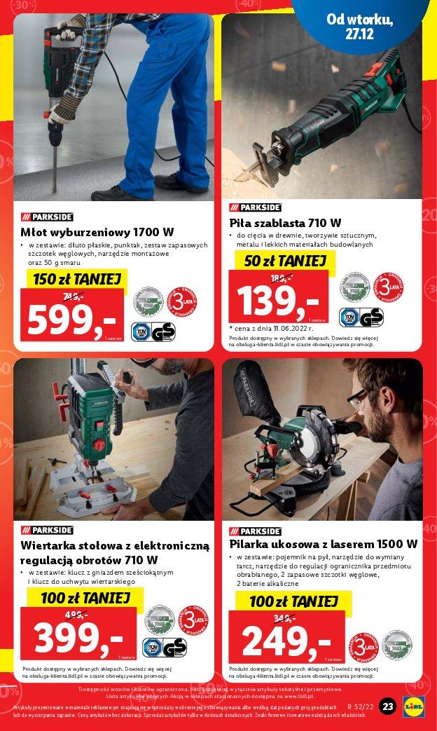 Gazetka promocyjna Lidl do 31/12/2022 str.23