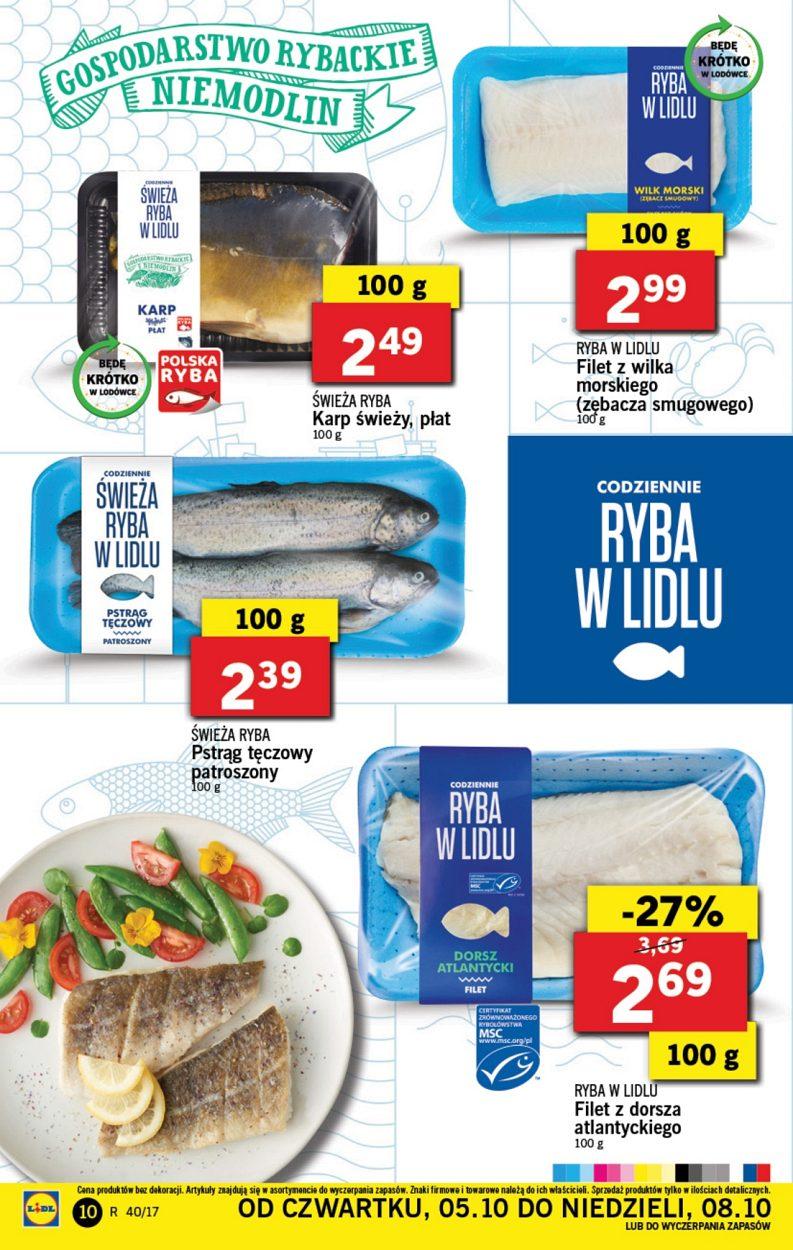 Gazetka promocyjna Lidl do 08/10/2017 str.10