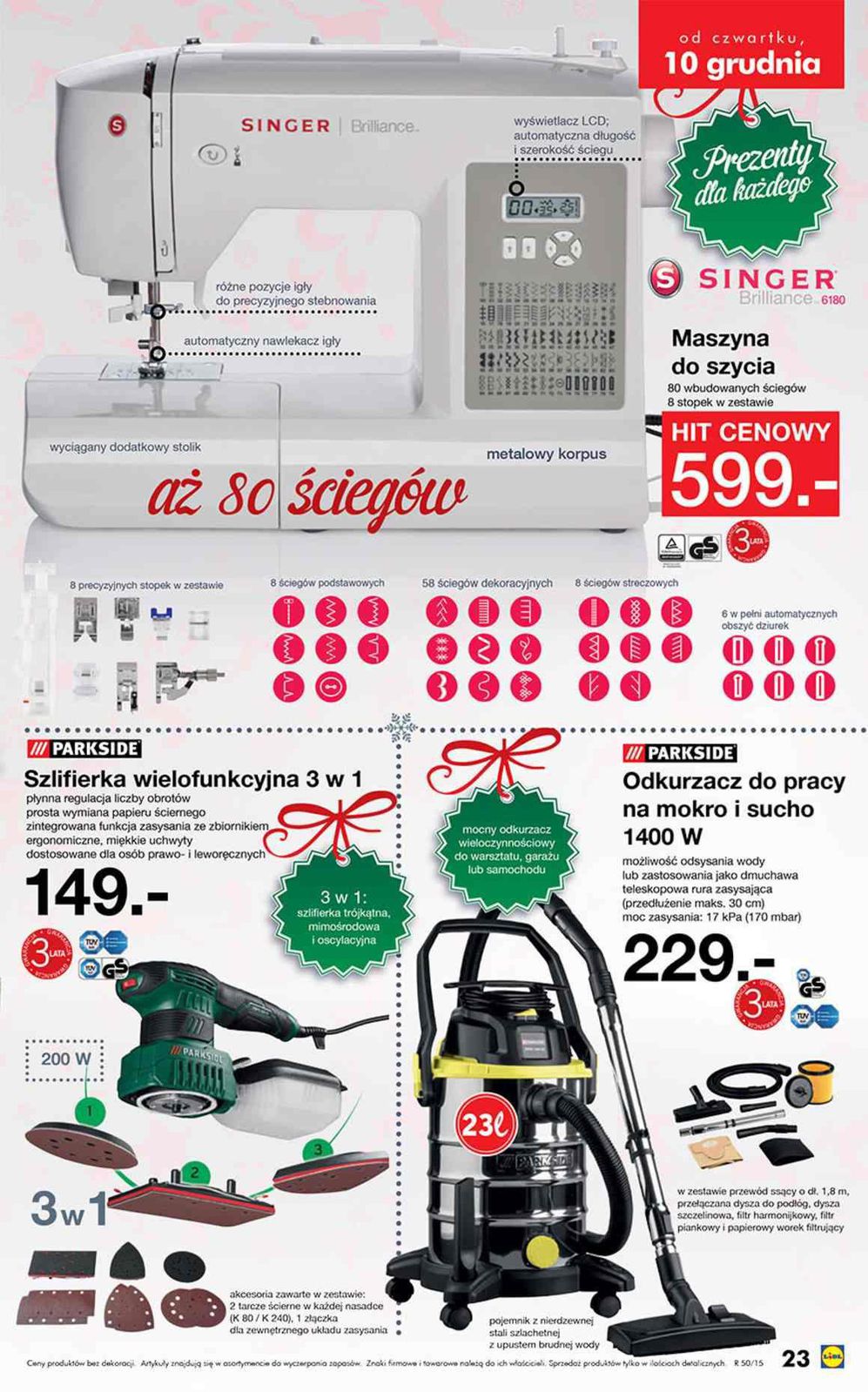 Gazetka promocyjna Lidl do 13/12/2015 str.23