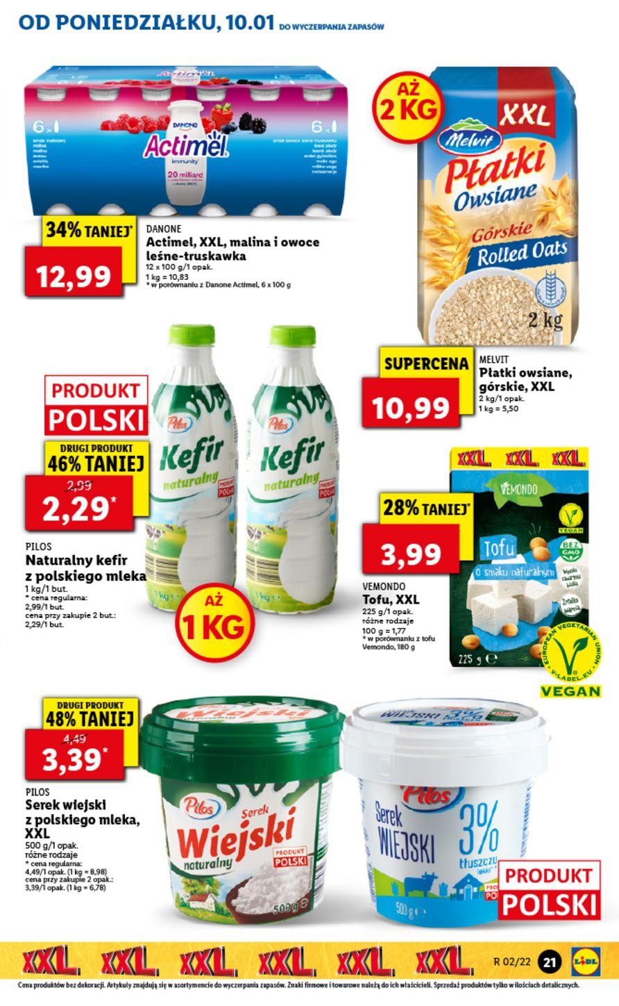 Gazetka promocyjna Lidl do 12/01/2022 str.21