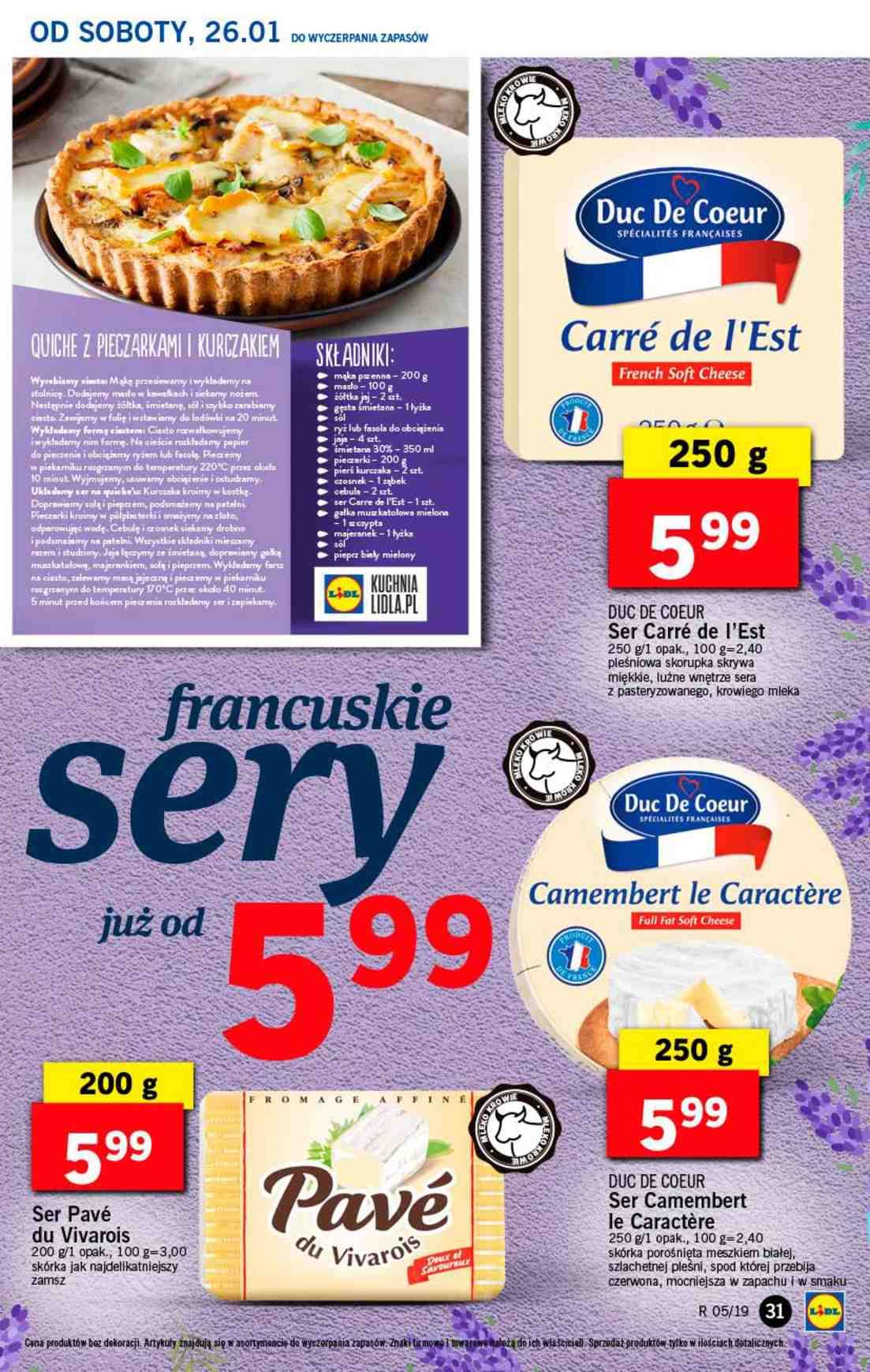 Gazetka promocyjna Lidl do 30/01/2019 str.31