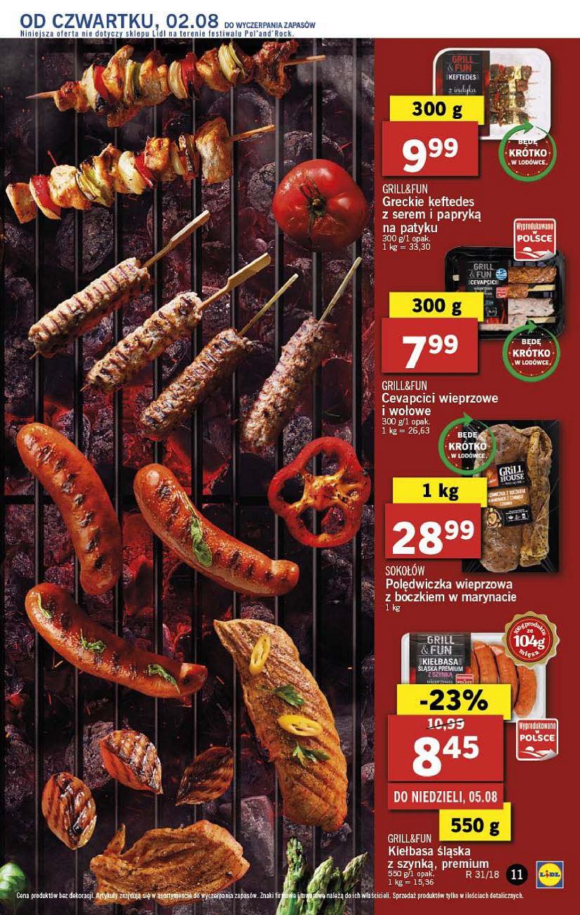 Gazetka promocyjna Lidl do 05/08/2018 str.11