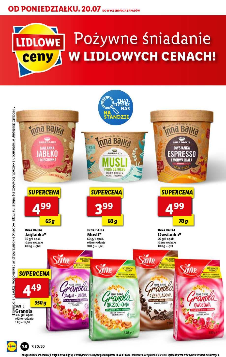 Gazetka promocyjna Lidl do 22/07/2020 str.38