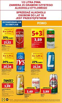 Lidl od poniedziałku