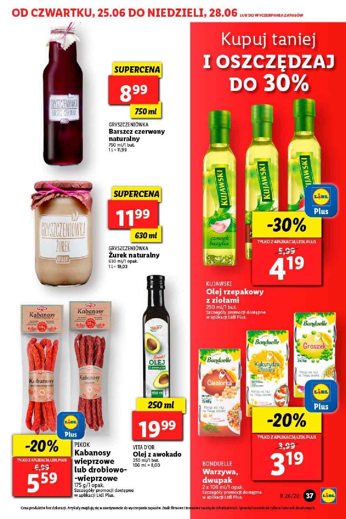 Gazetka promocyjna Lidl do 28/06/2020 str.37