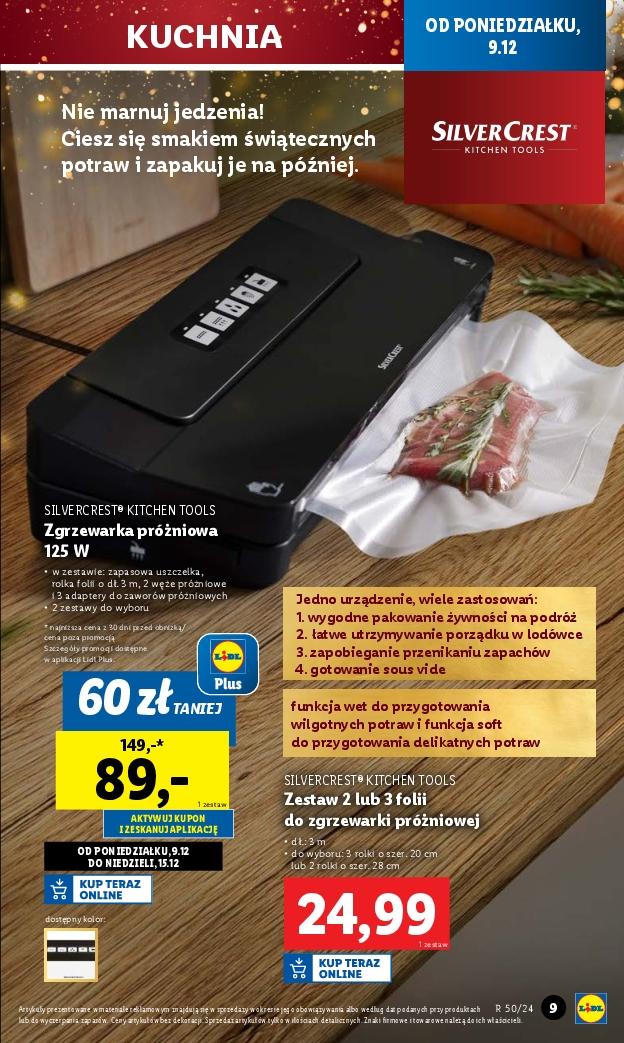 Gazetka promocyjna Lidl do 15/12/2024 str.9