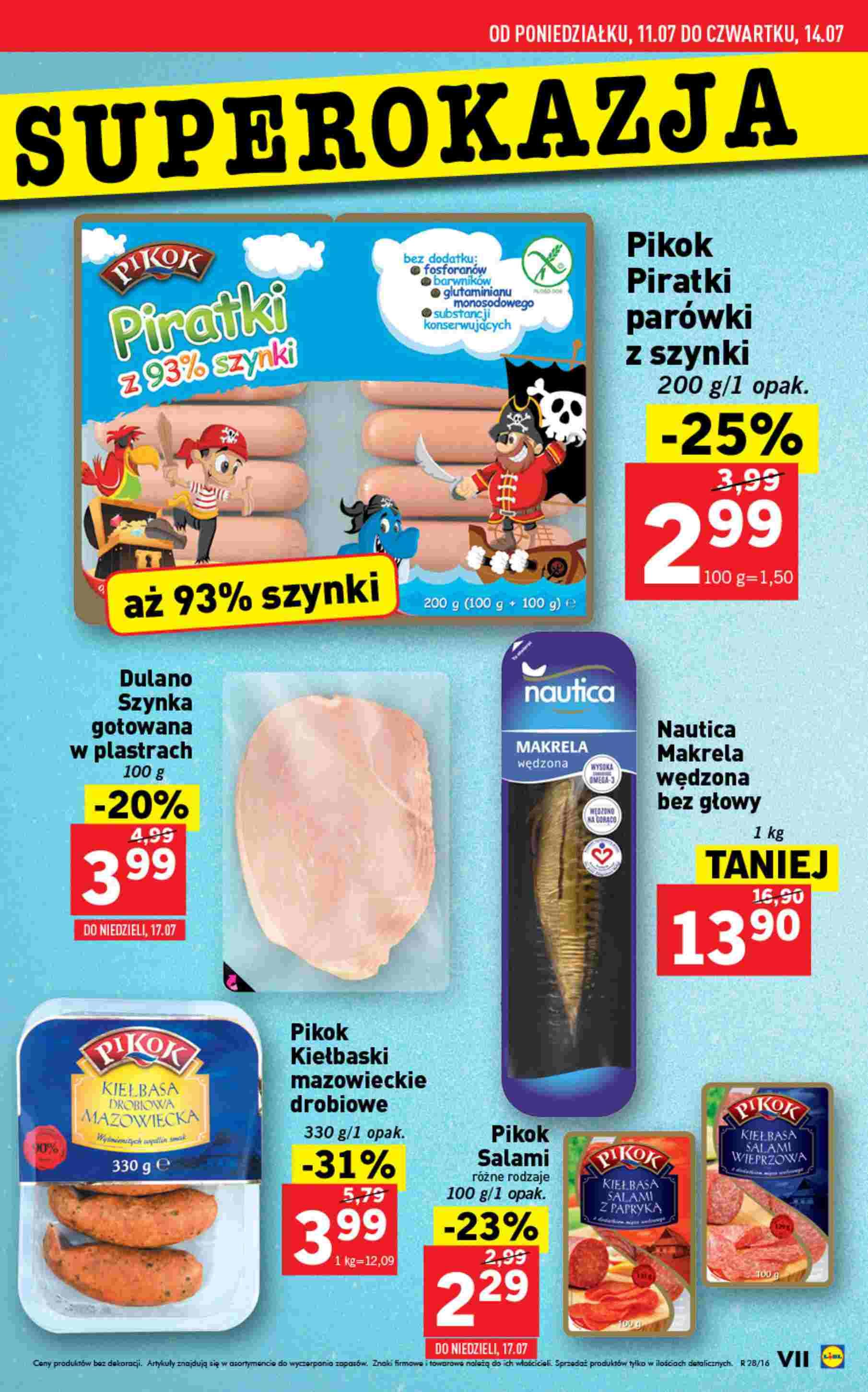 Gazetka promocyjna Lidl do 17/07/2016 str.7