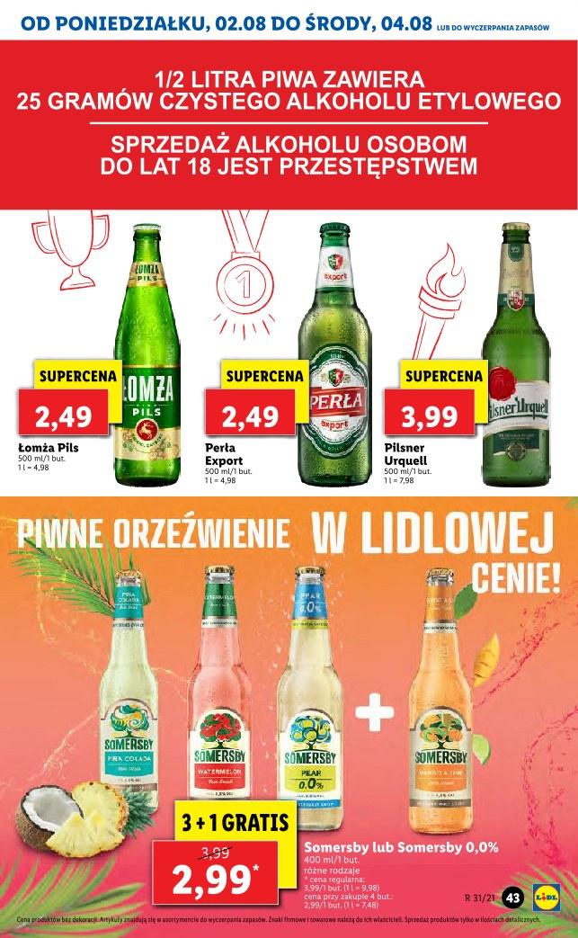 Gazetka promocyjna Lidl do 07/08/2021 str.43