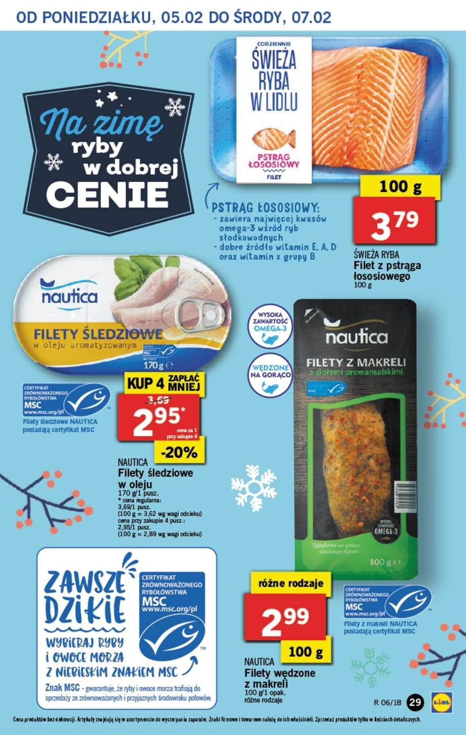 Gazetka promocyjna Lidl do 07/02/2018 str.29