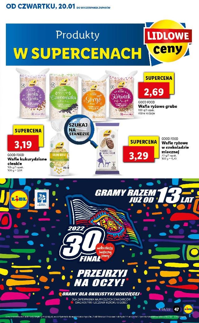 Gazetka promocyjna Lidl do 23/01/2022 str.47