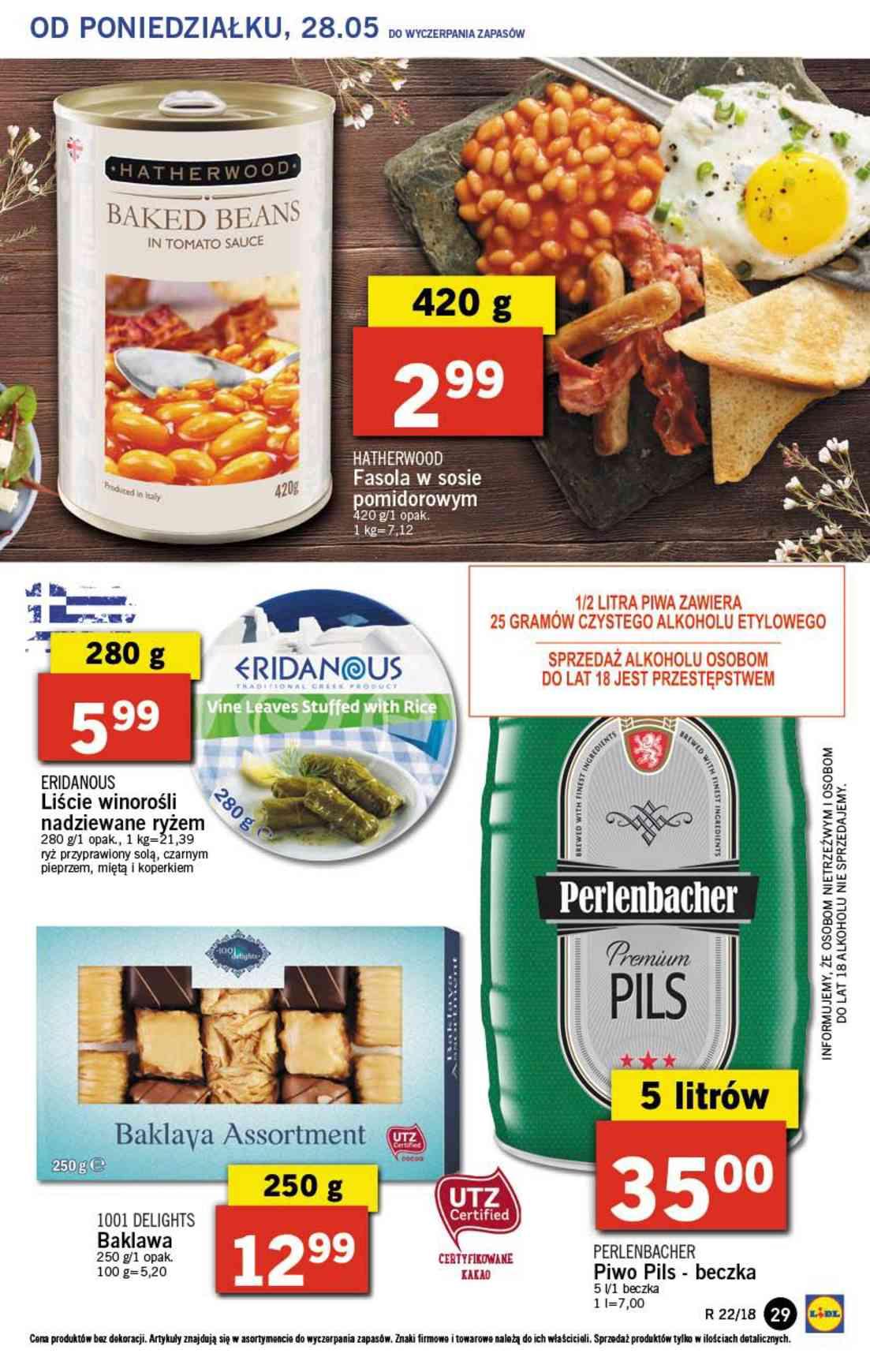 Gazetka promocyjna Lidl do 30/05/2018 str.29