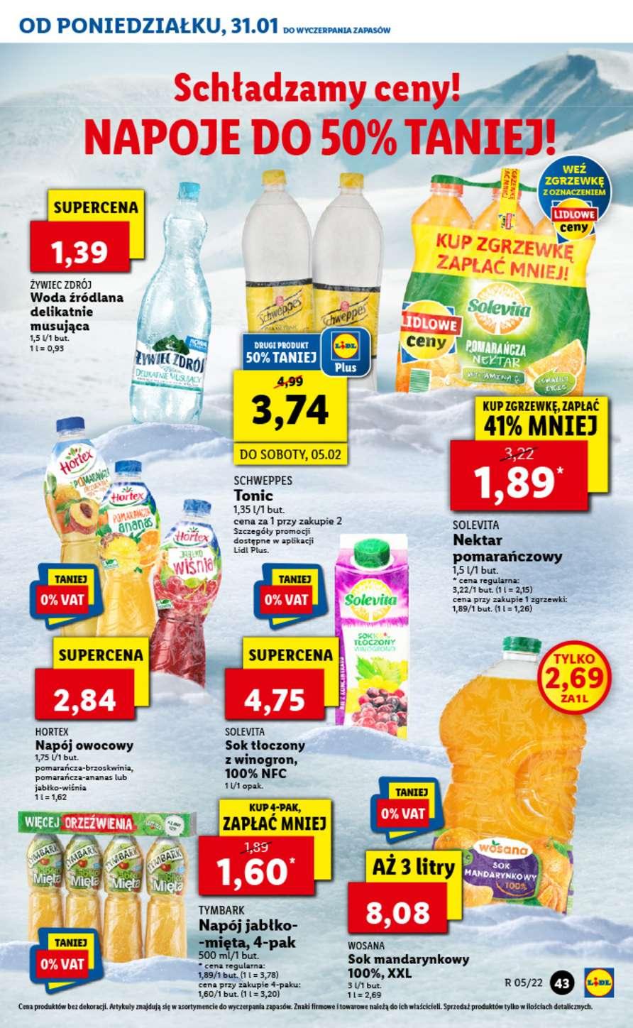 Gazetka promocyjna Lidl do 02/02/2022 str.43