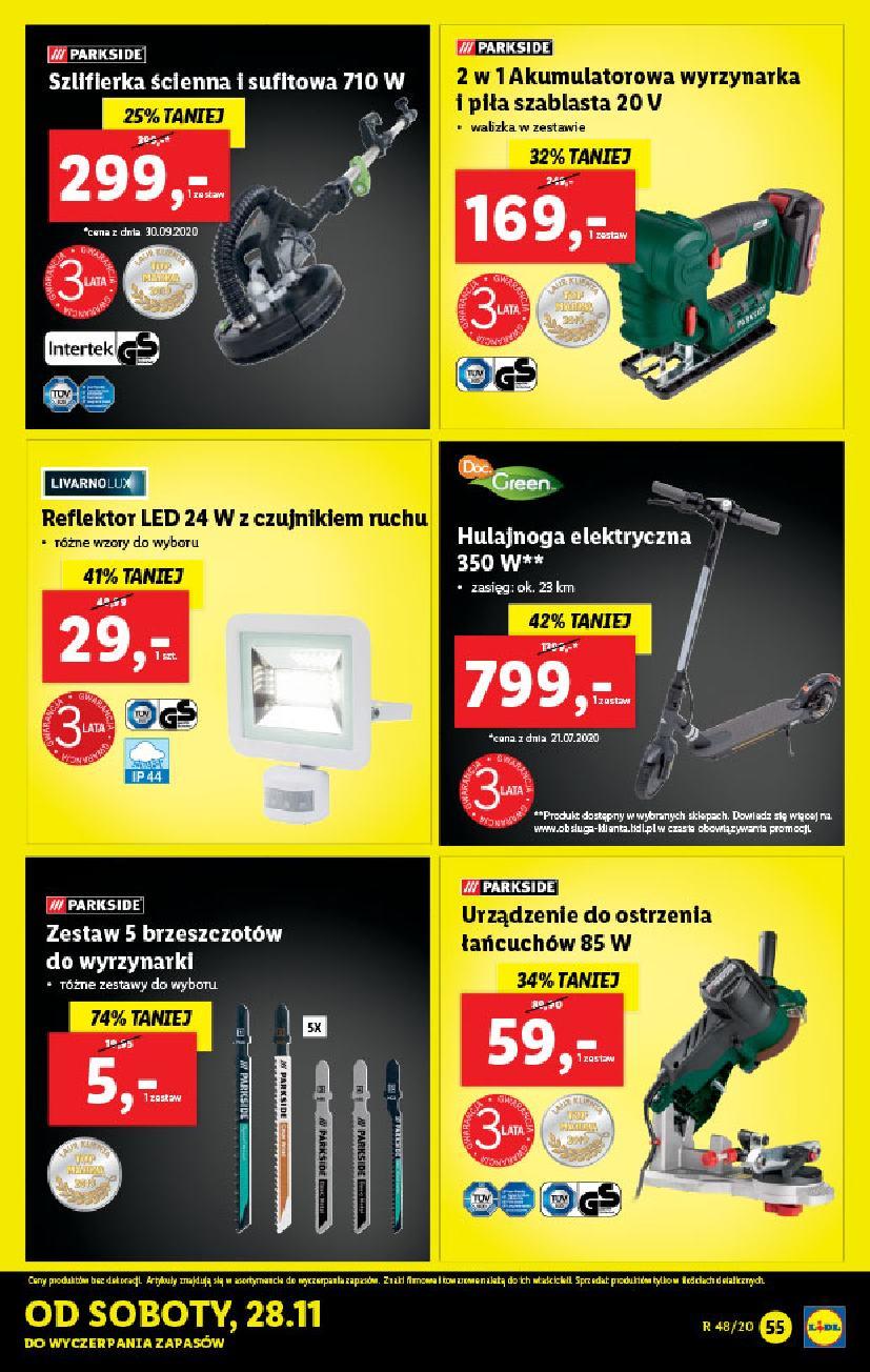 Gazetka promocyjna Lidl do 29/11/2020 str.55