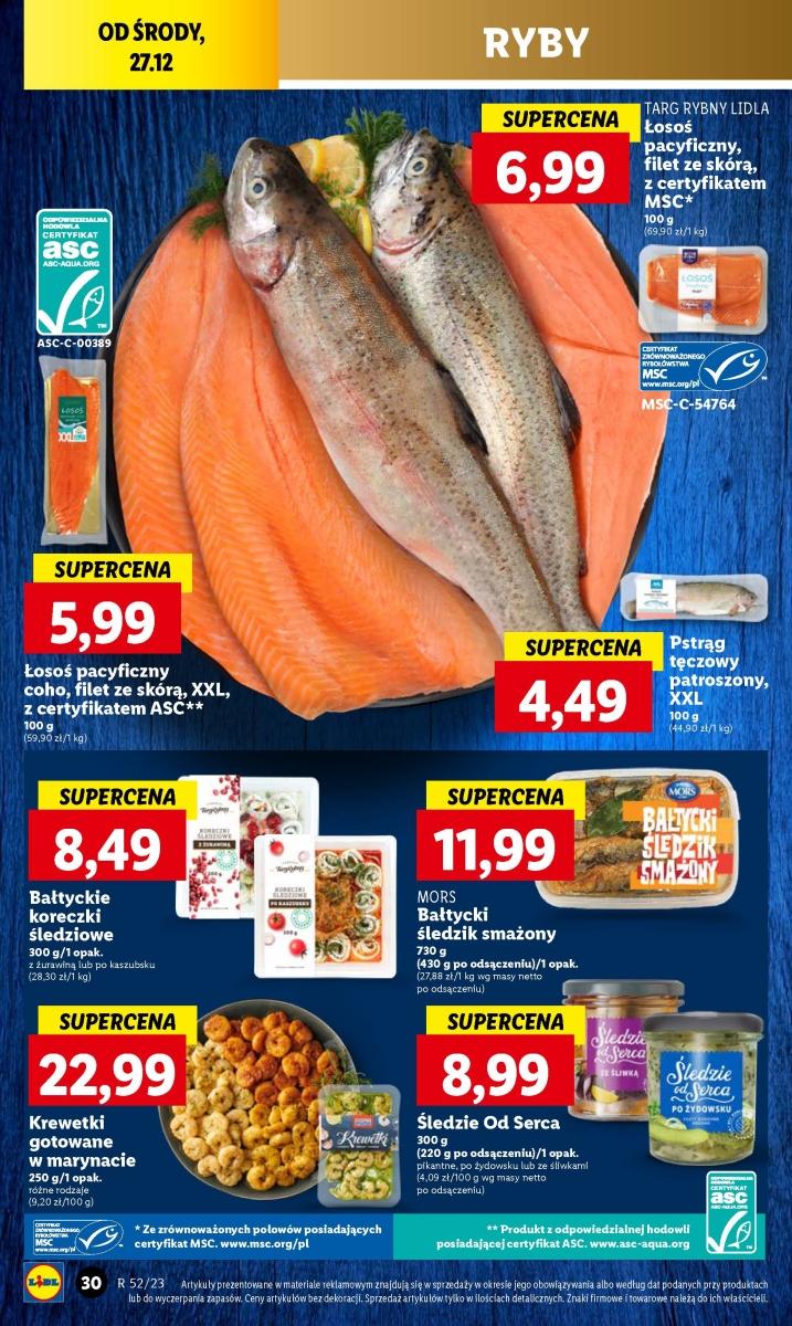 Gazetka promocyjna Lidl do 30/12/2023 str.30