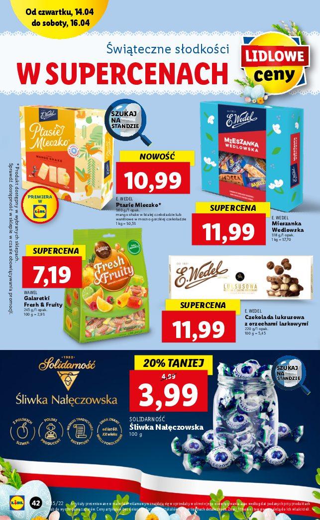 Gazetka promocyjna Lidl do 16/04/2022 str.42