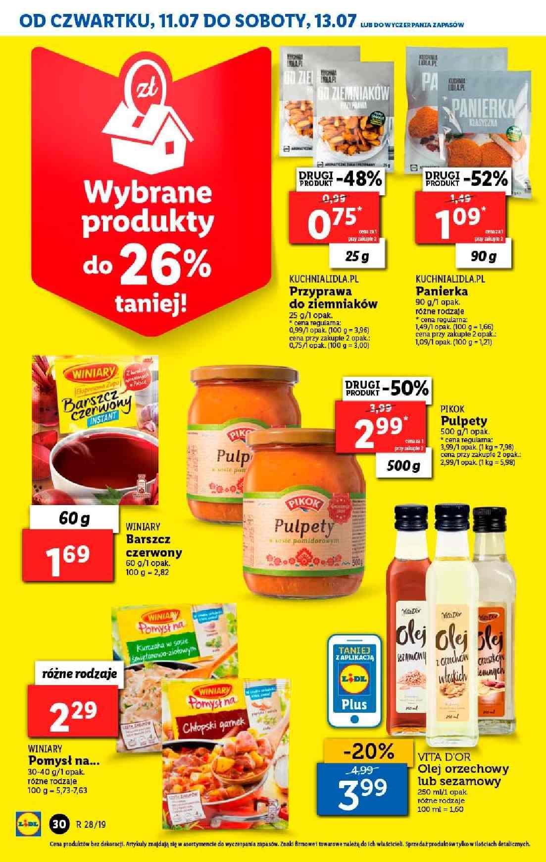 Gazetka promocyjna Lidl do 13/07/2019 str.30