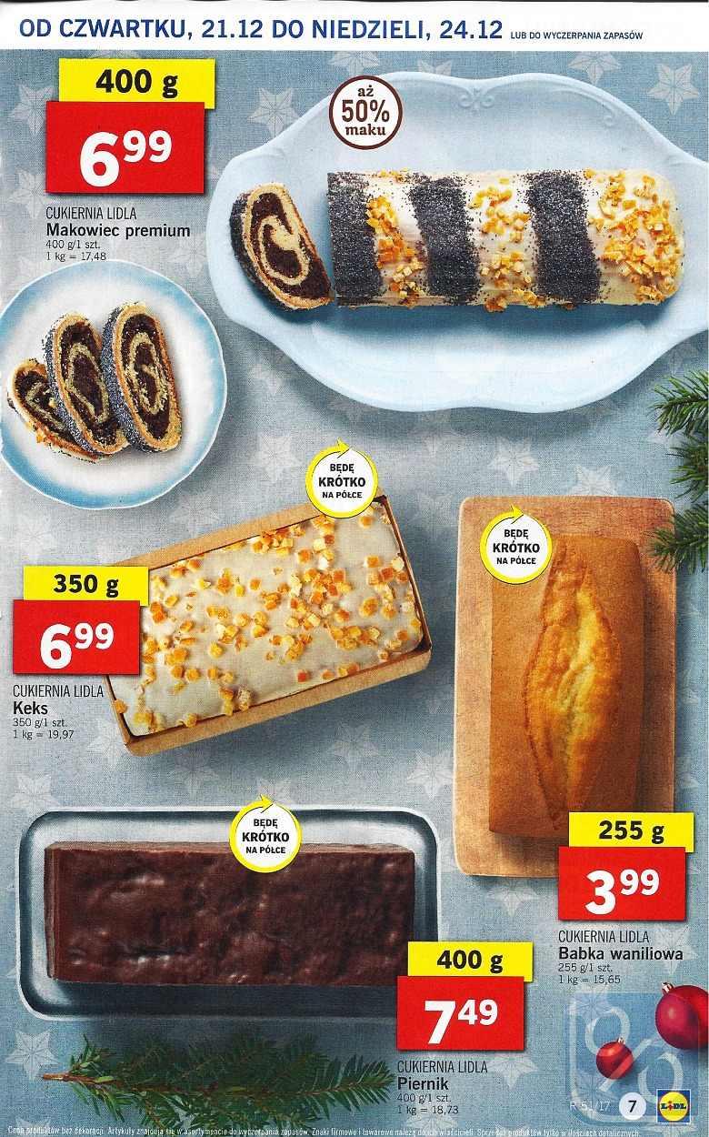 Gazetka promocyjna Lidl do 24/12/2017 str.7