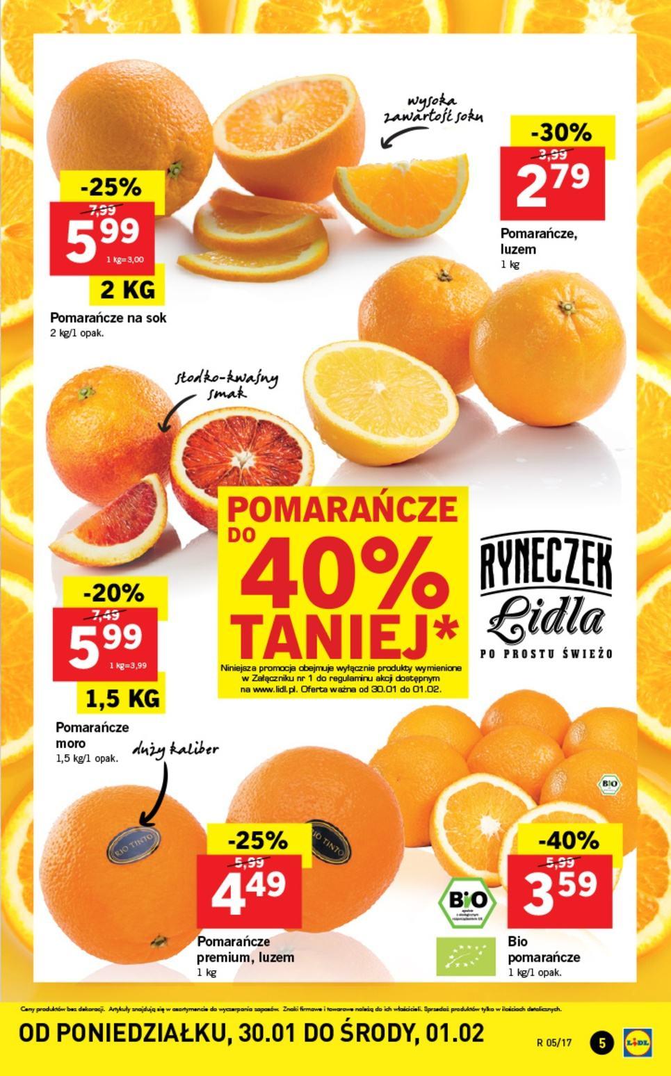 Gazetka promocyjna Lidl do 01/02/2017 str.5