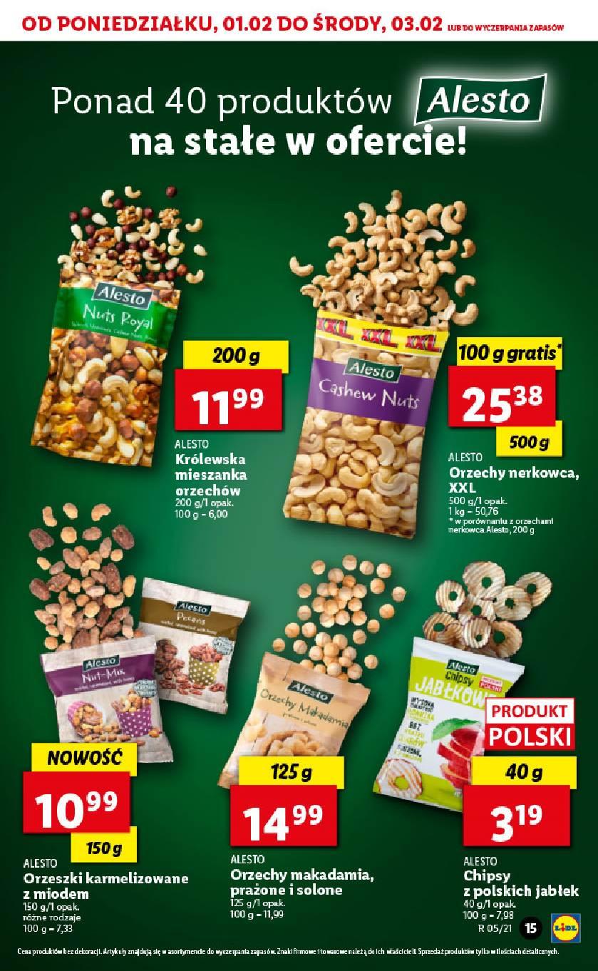 Gazetka promocyjna Lidl do 03/02/2021 str.15