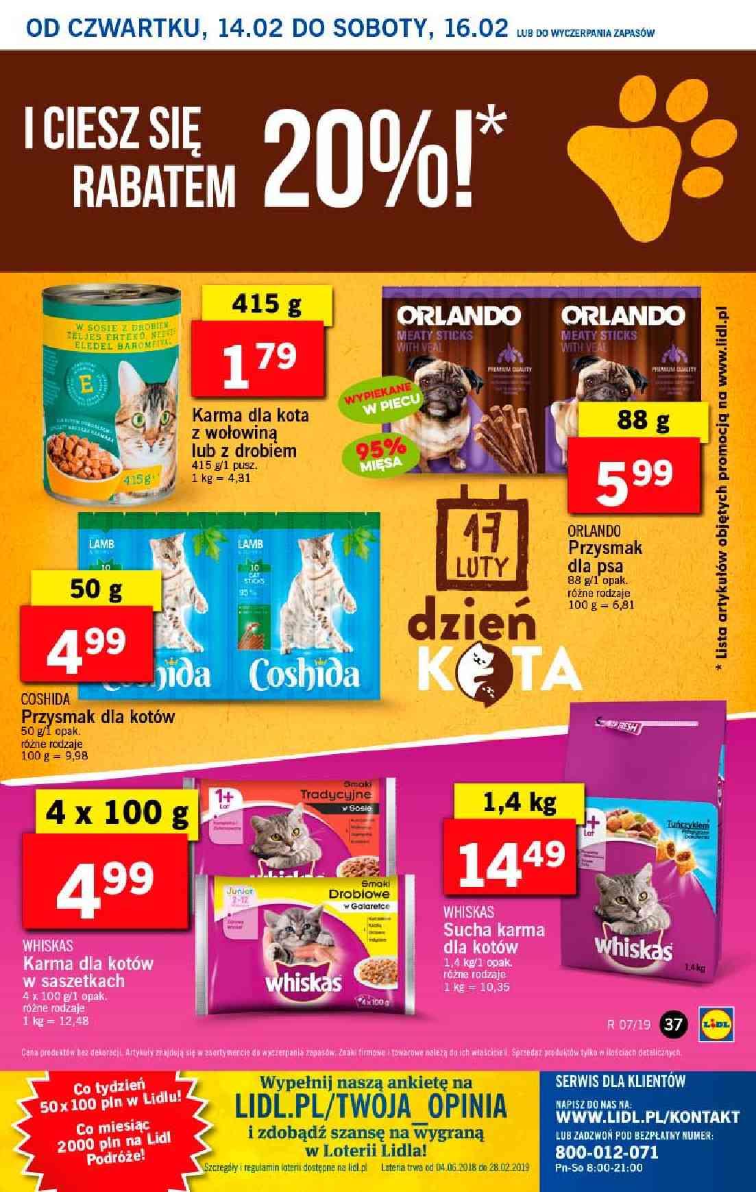 Gazetka promocyjna Lidl do 16/02/2019 str.37